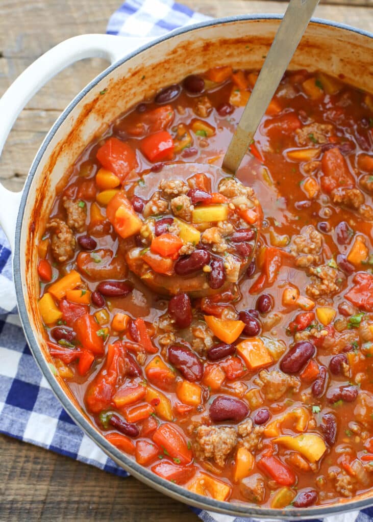 Hearty Pepper Chili