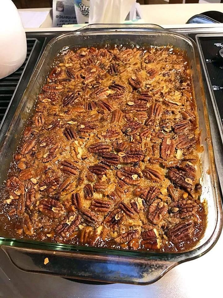 PECAN PIE COBBLER