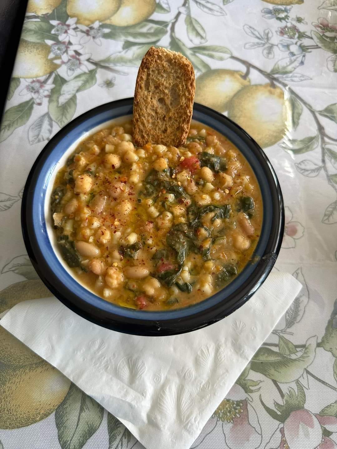 homemade Pasta Fagioli