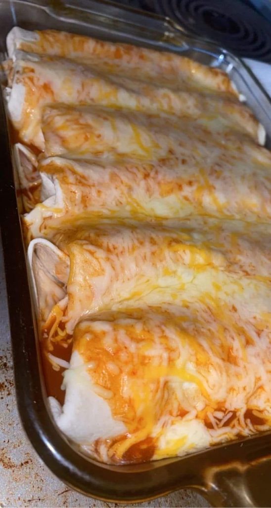 CREAM CHEESE CHICKEN ENCHILADAS