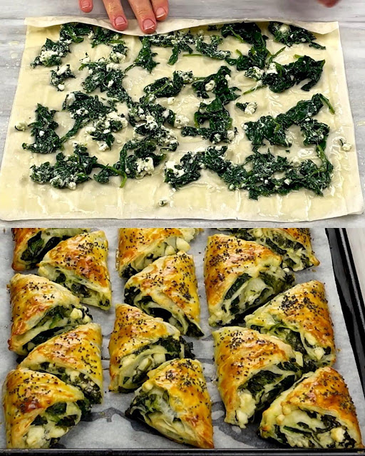 Delicious spanakopita