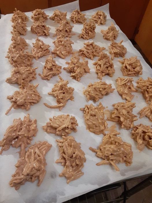 No-Bake Peanut Butter Haystacks