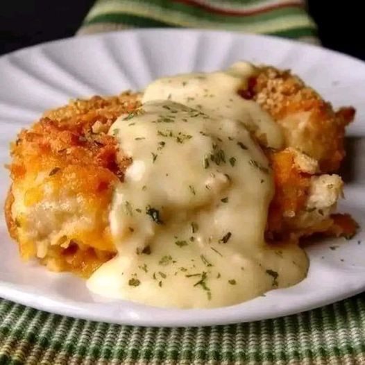 Crispy Cheddar Chicken- Baked!!