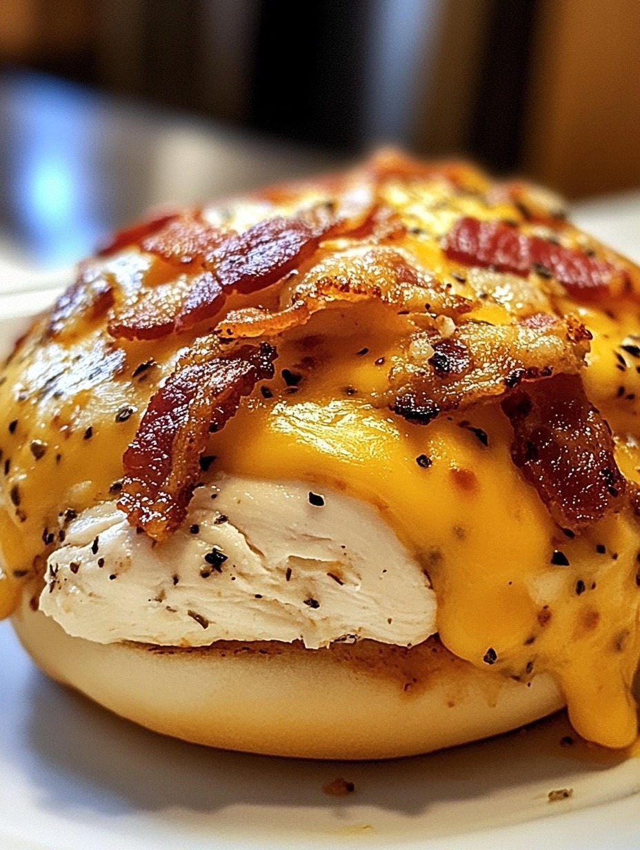 Bacon, Cream Cheese, Cheddar Chicken