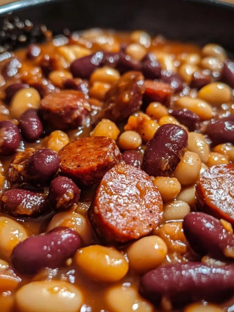 Easy Kielbasa Baked Beans Recipe