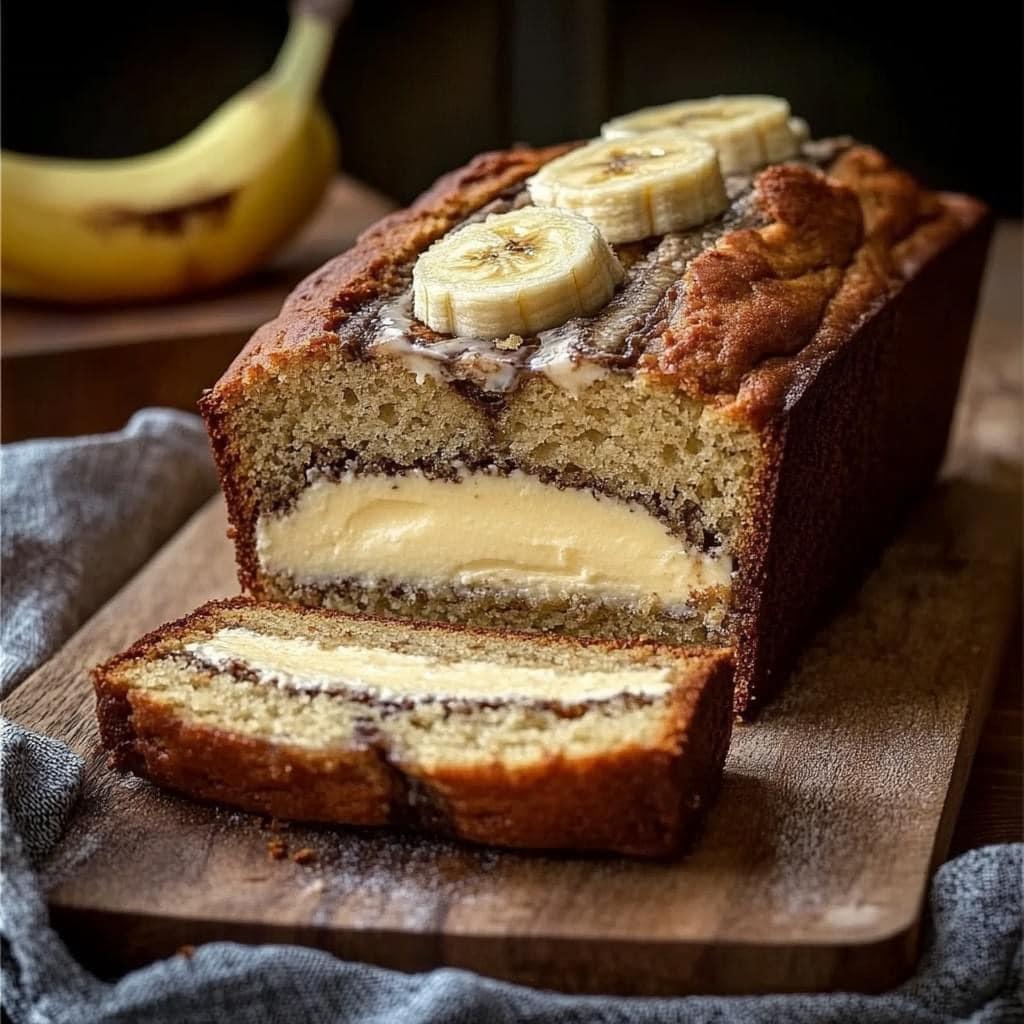 Cream Cheese Banana Bread