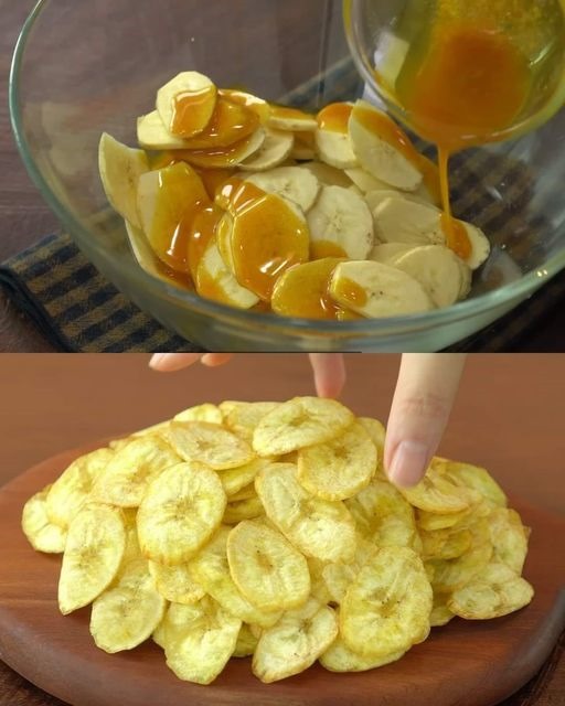 Oven Banana Chips