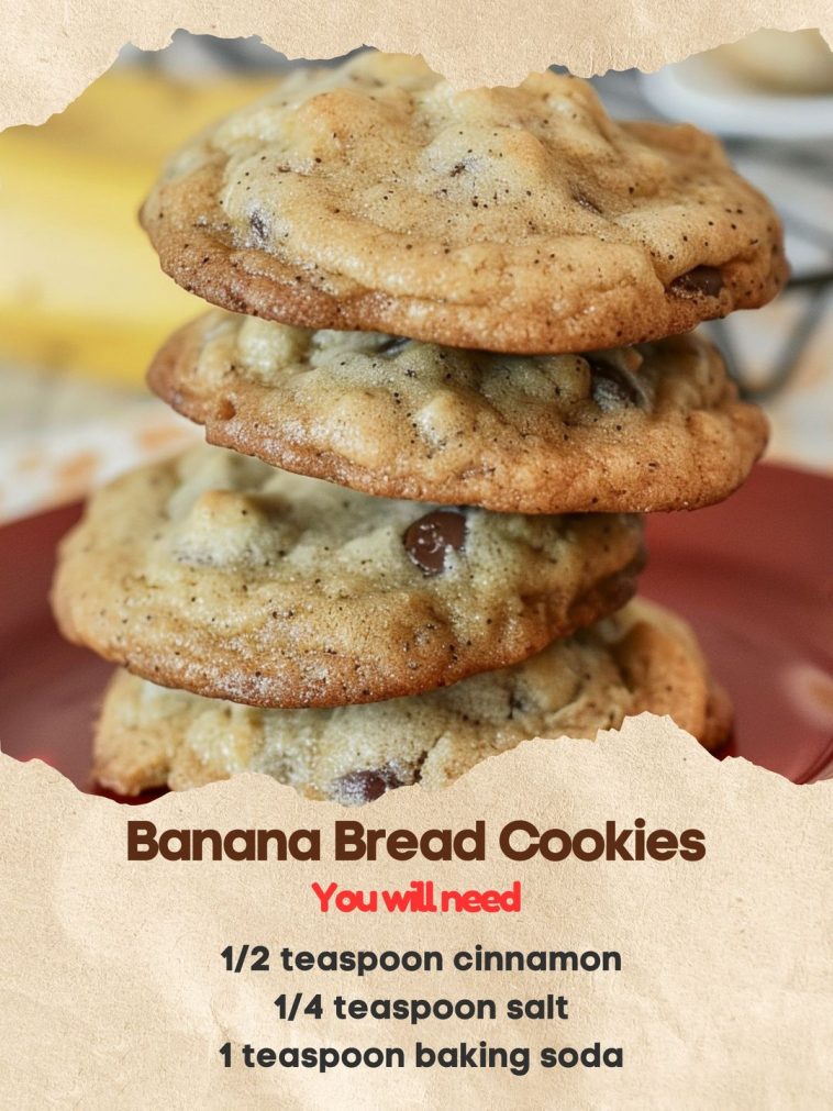 Banana bread cookies