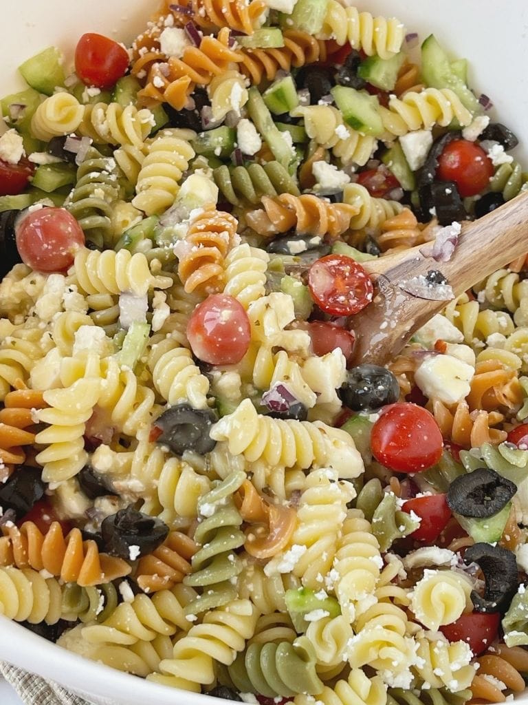 Cherry Tomato and Basil Pasta Salad