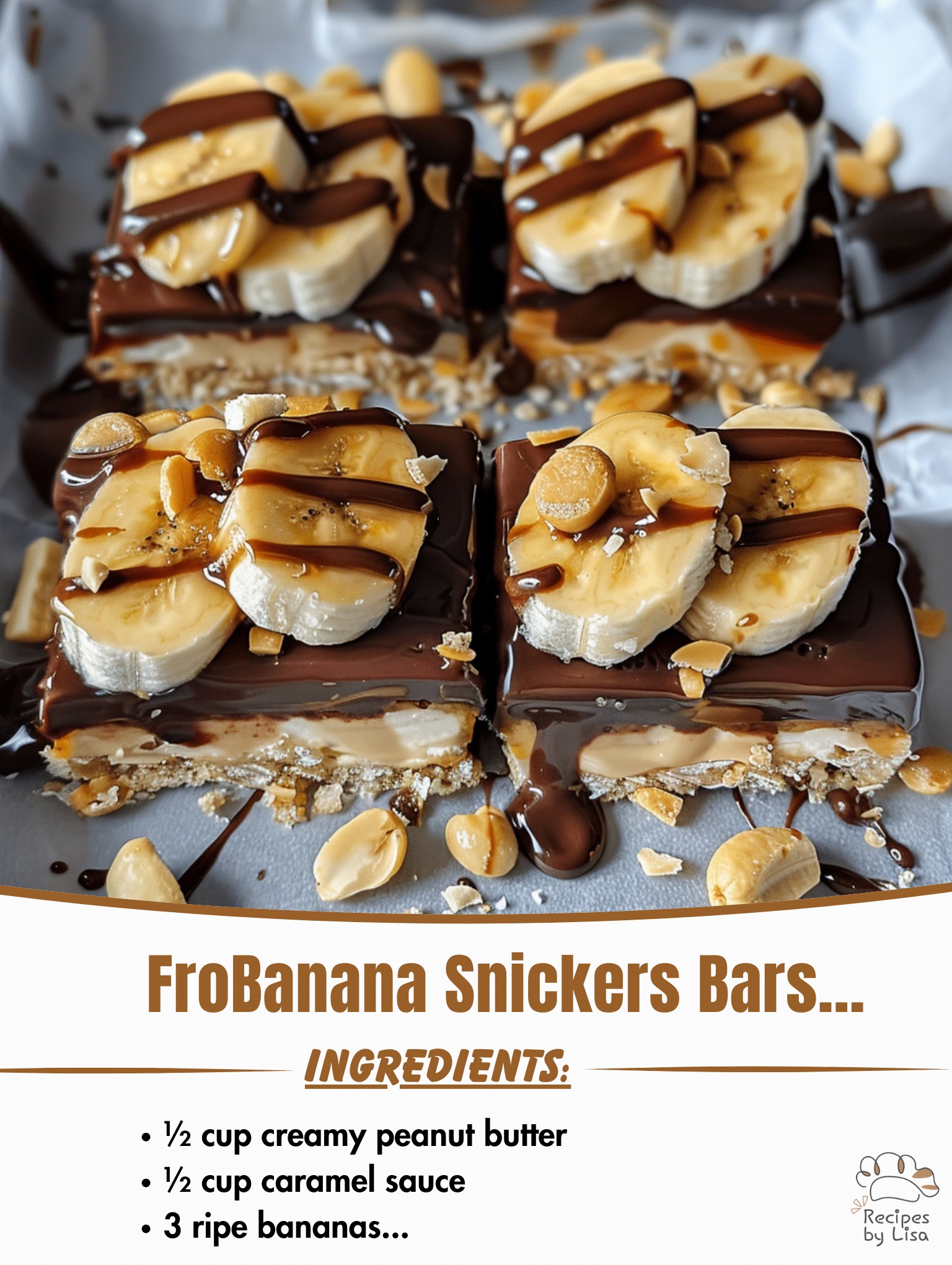 Banana Snickers Bars 