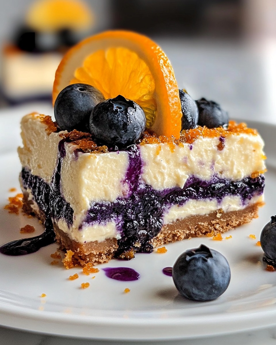 Blueberry Orange Cheesecake Bites 