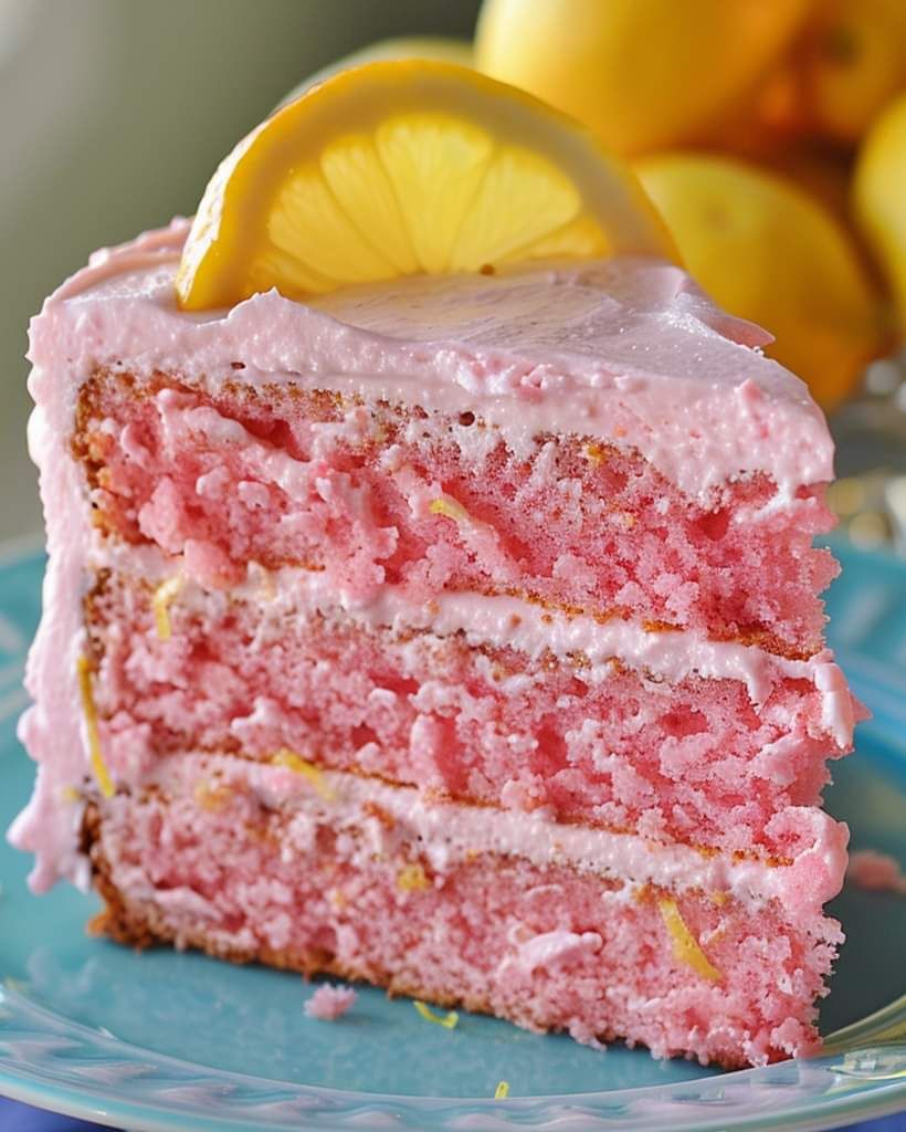 Pink Lemonade Cake