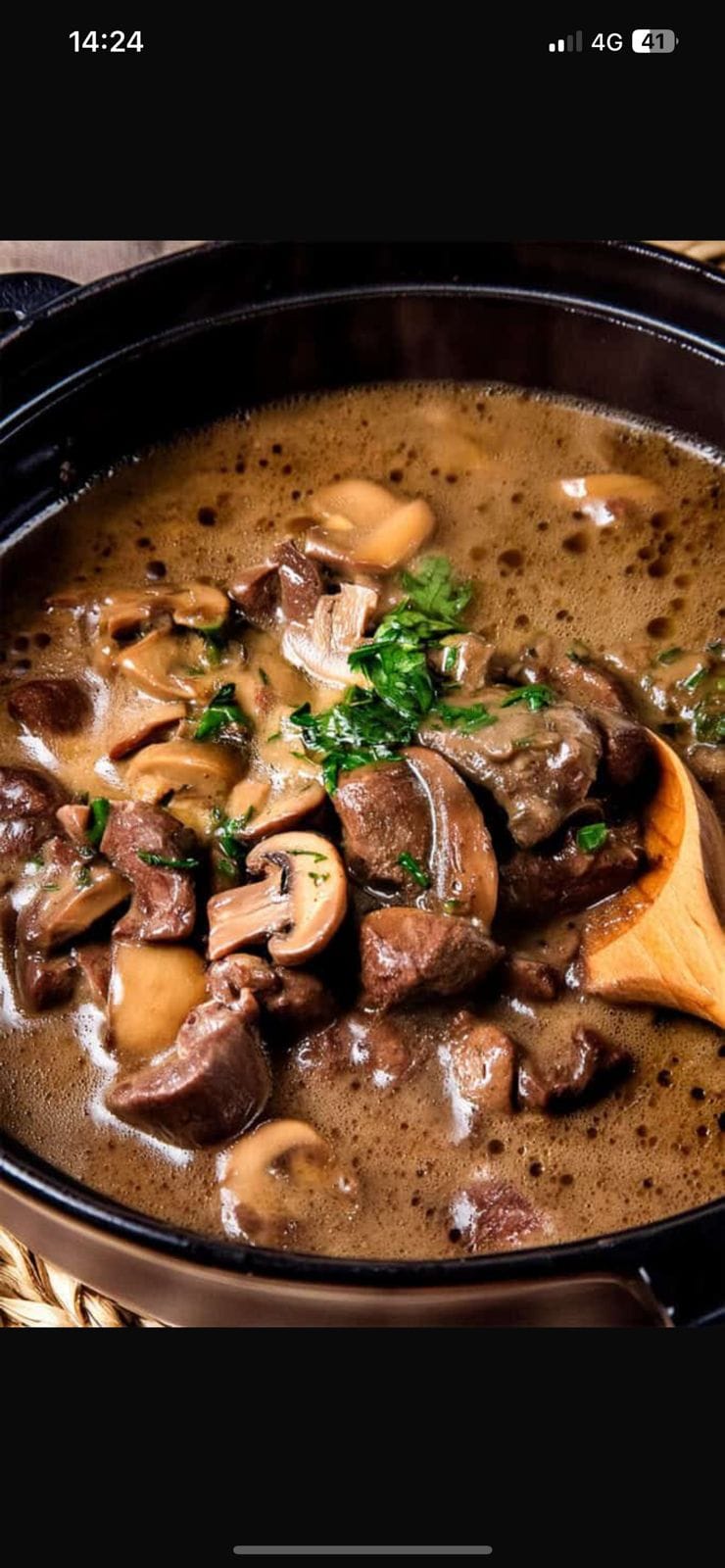 Slow Cooker Beef and Mushroom Stew