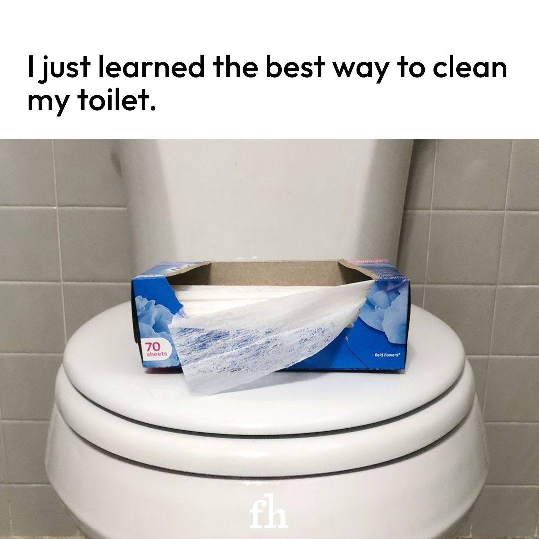 How to Use Dryer Sheets to Clean Toilets in No Time Flat