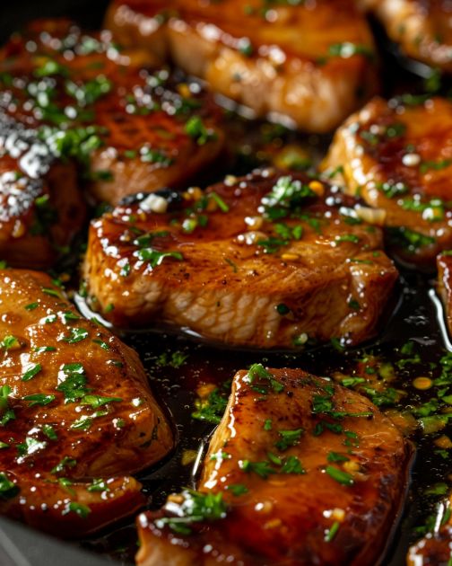 Honey Garlic Pork Chops