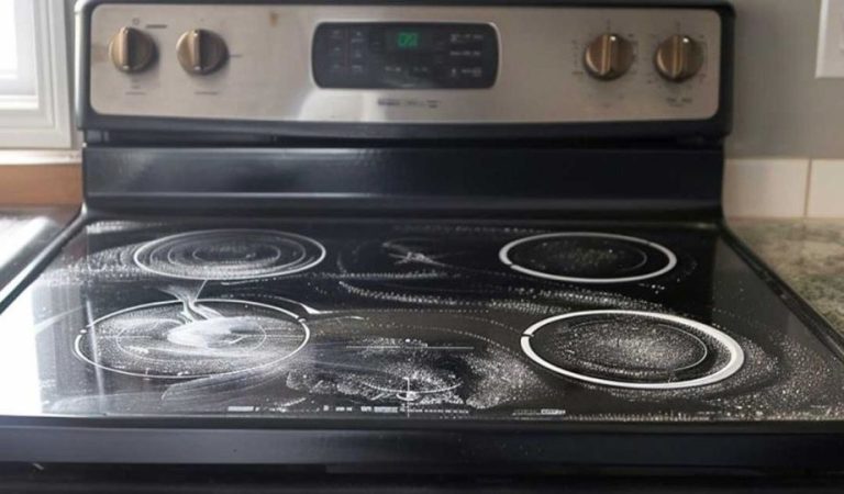 Clean your glass stove top in minutes with ease using just 2 ingredients