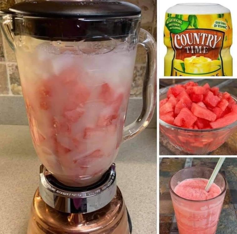 Watermelon-Lemonade Slush