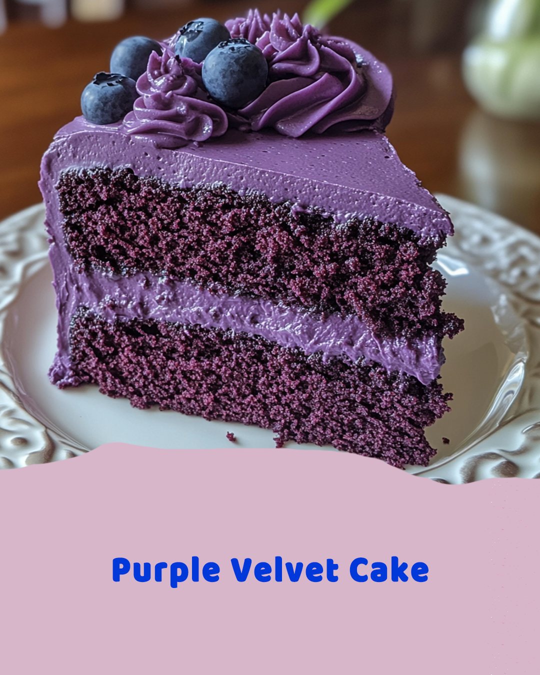 Purple Velvet Cake