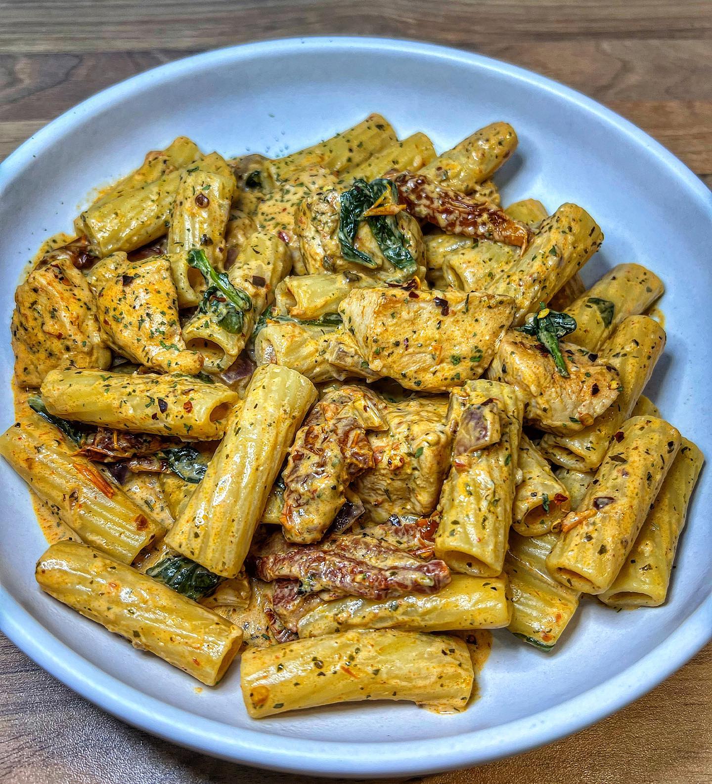 Creamy Tuscan Chicken Pasta 