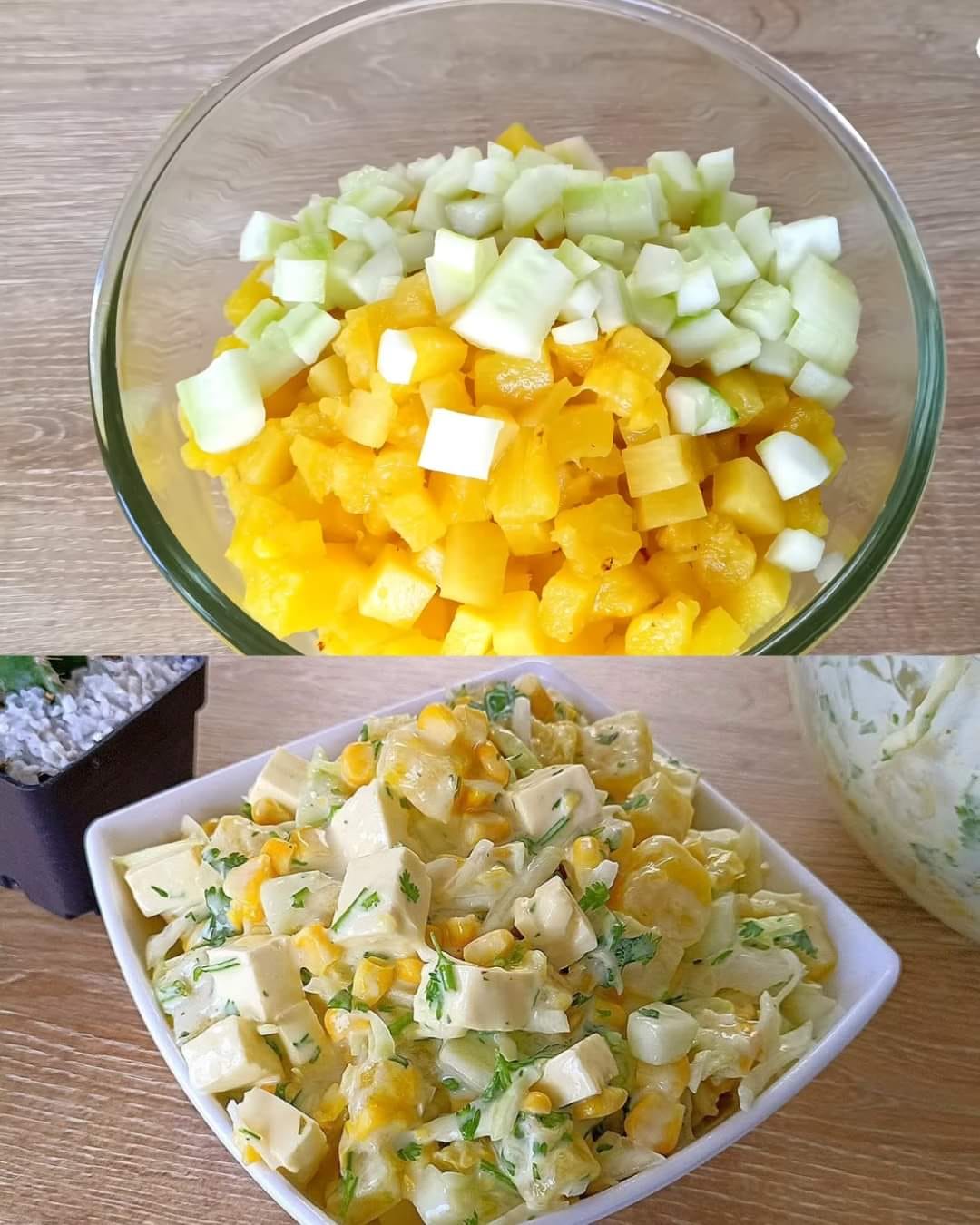 Pineapple and Cream Cheese Salad