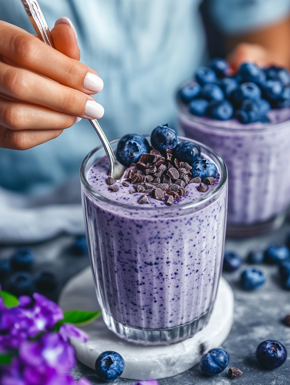 Blueberry Chia Pudding: