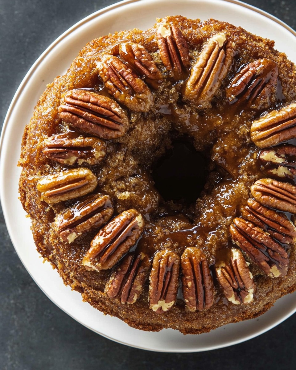 Just whipped up this delicious Pecan Upside-Down Bundt Cake – it’s rich, nutty, and oh-so-satisfying