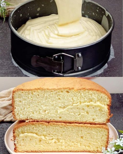 Soft sponge cake