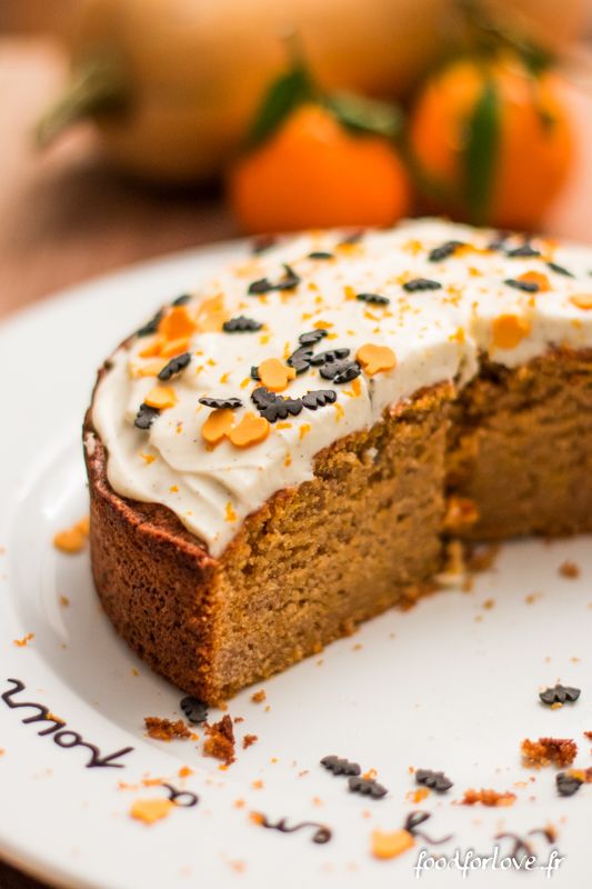 Halloween Butternut Cake – Food for Love