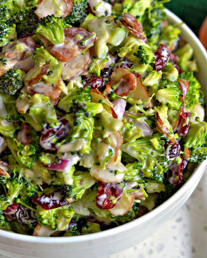 The Best Broccoli Salad