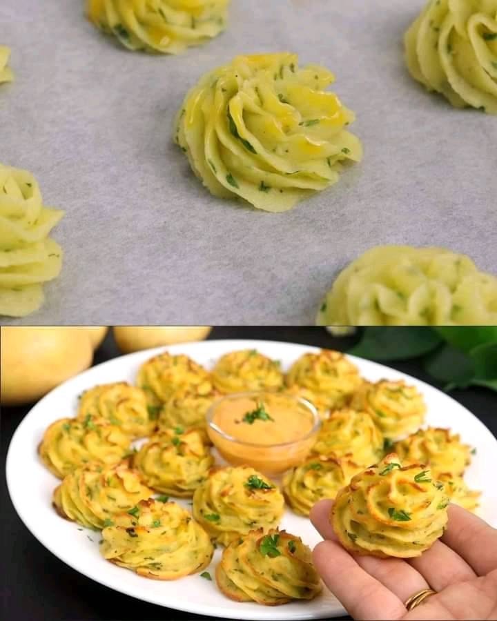 Parmesan Garlic Mashed Potato Bites