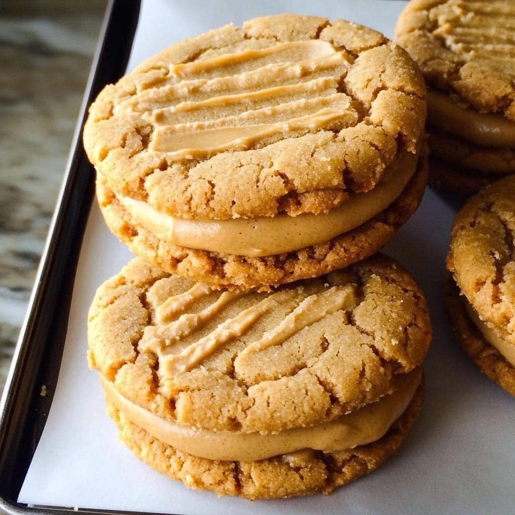 Peanut Butter Sandwich Cookies