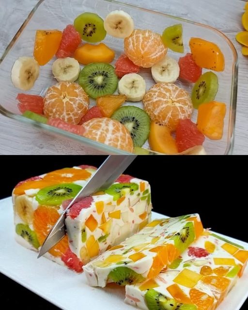 Fresh Fruit and Milk Delight