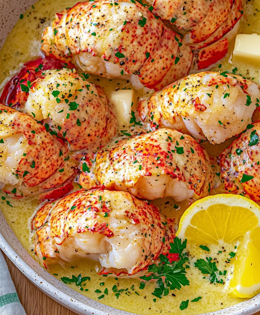 Butter-Poached Lobster