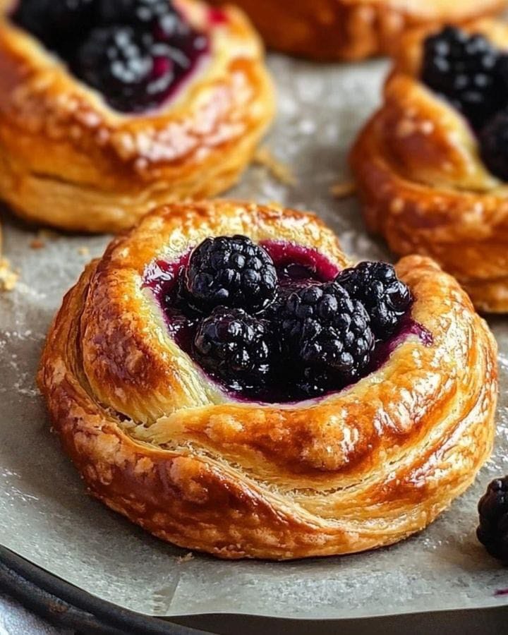  Blackberry Cream Cheese Danish 