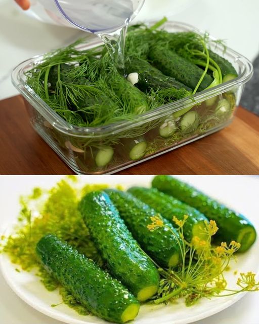 Lightly Salted Cucumbers