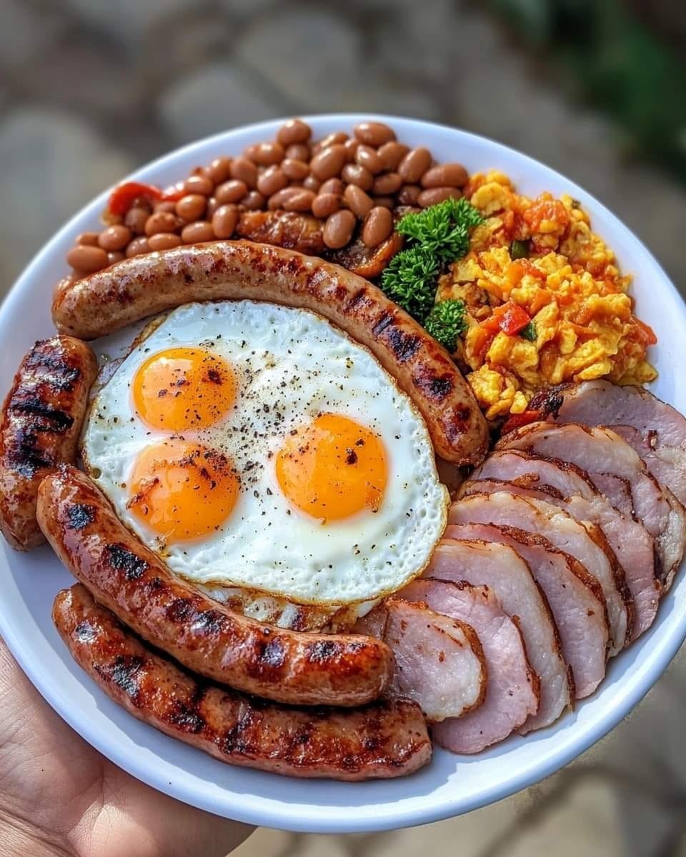 WOULD YOU EAT THIS ENGLISH BREAKFAST