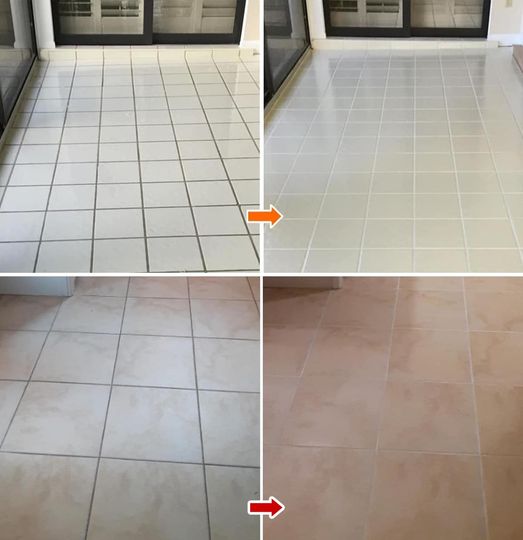 Clean floor and lighted escapes: the trick to clean them in a single coat