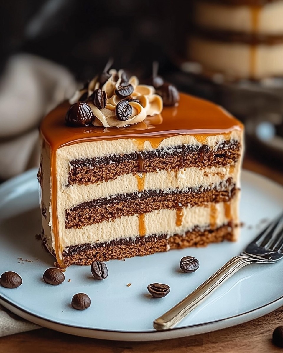  Caramel Coffee Buttercream Cake