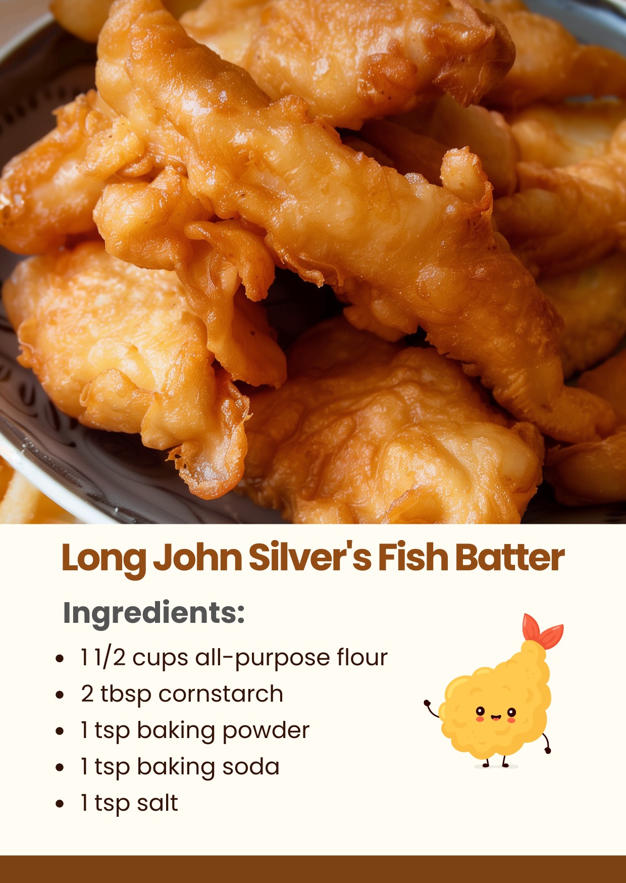 Long John Silver’s Fish Batter