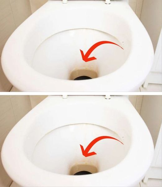 Goodbye urine stains from the toilet, how to remove them quickly and naturally