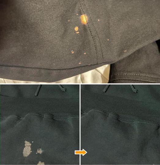 2 DIY Tricks to Remove Bleach Stains from Clothes