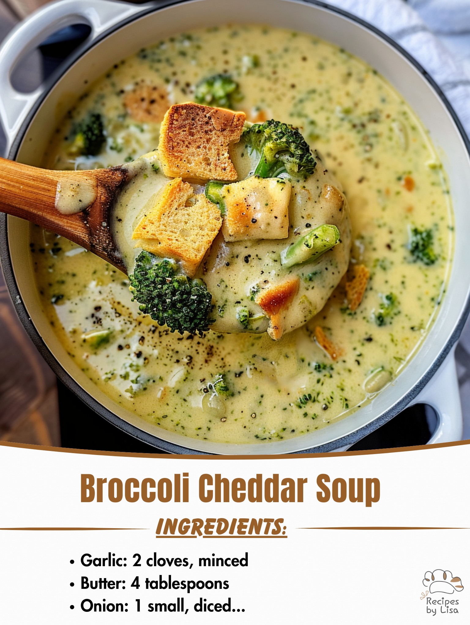 Broccoli Cheddar Soup 