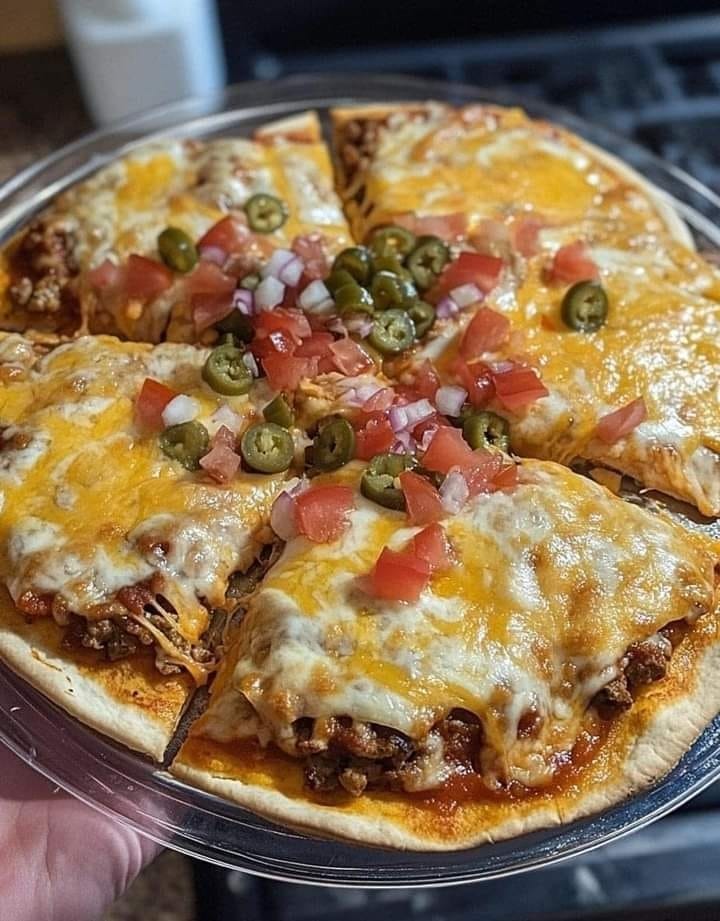 Copycat Taco Bell Mexican Pizza