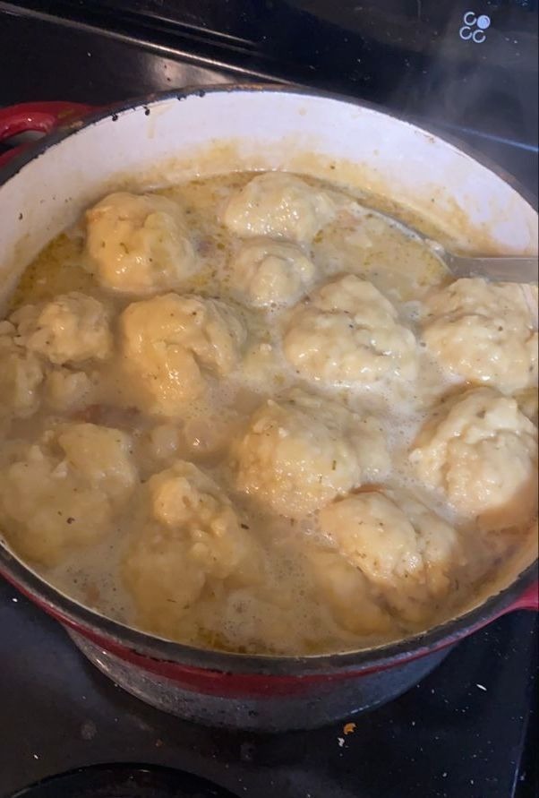 Old-Fashioned Chicken and Dumplings