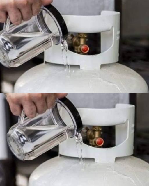 How to know how much gas a gas cylinder has Homemade trick!