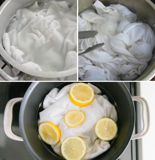 3 tips for whitening laundry and removing all types of stains