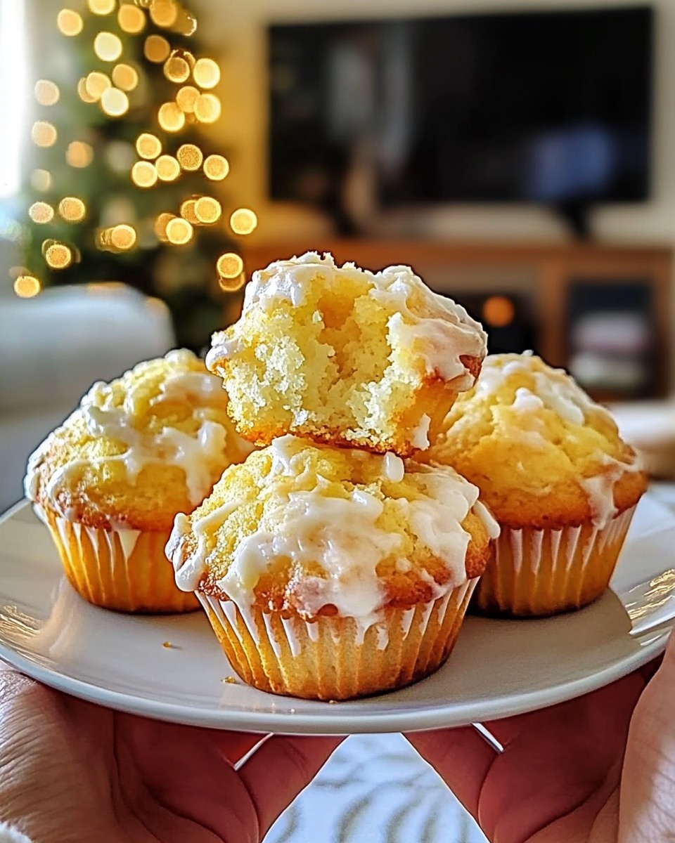 Would You Eat Luscious Lemon Cream Cheese Muffins? 