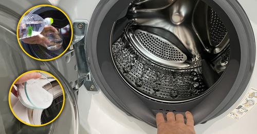 5 tricks to eliminate bad odors from the washing machine and have better-smelling laundry