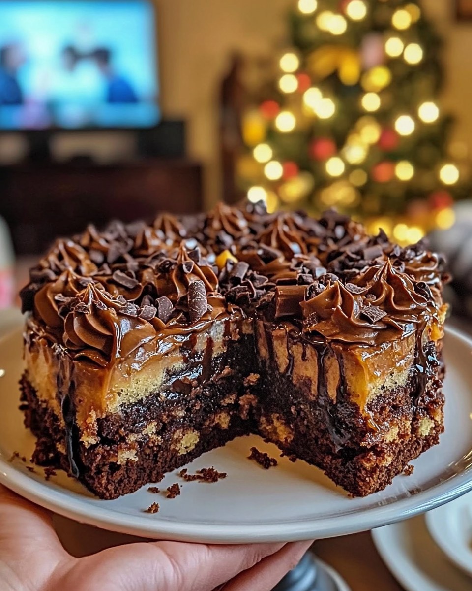 Would You Eat Luxurious German Chocolate Poke Cake? 