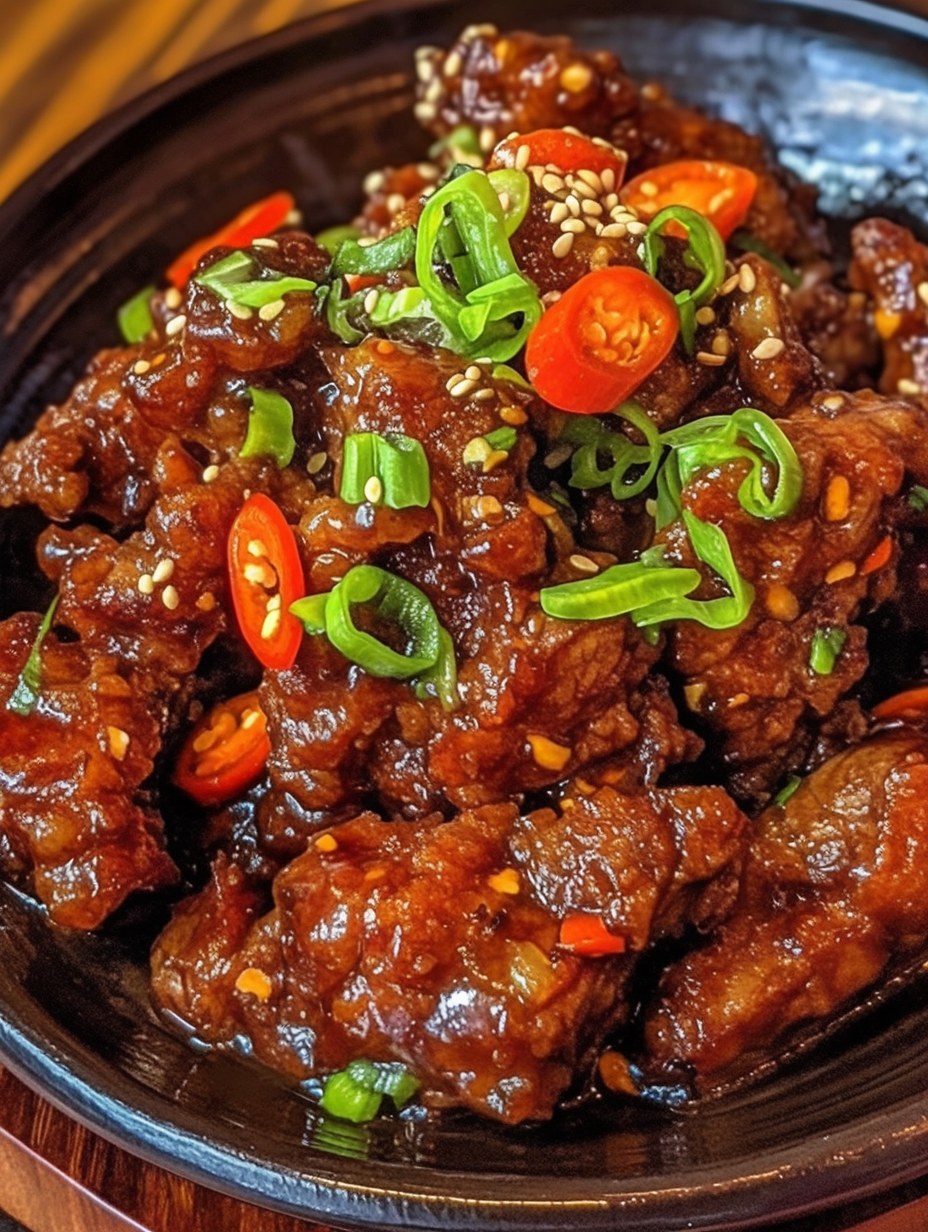 CRISPY CHILLI BEEF